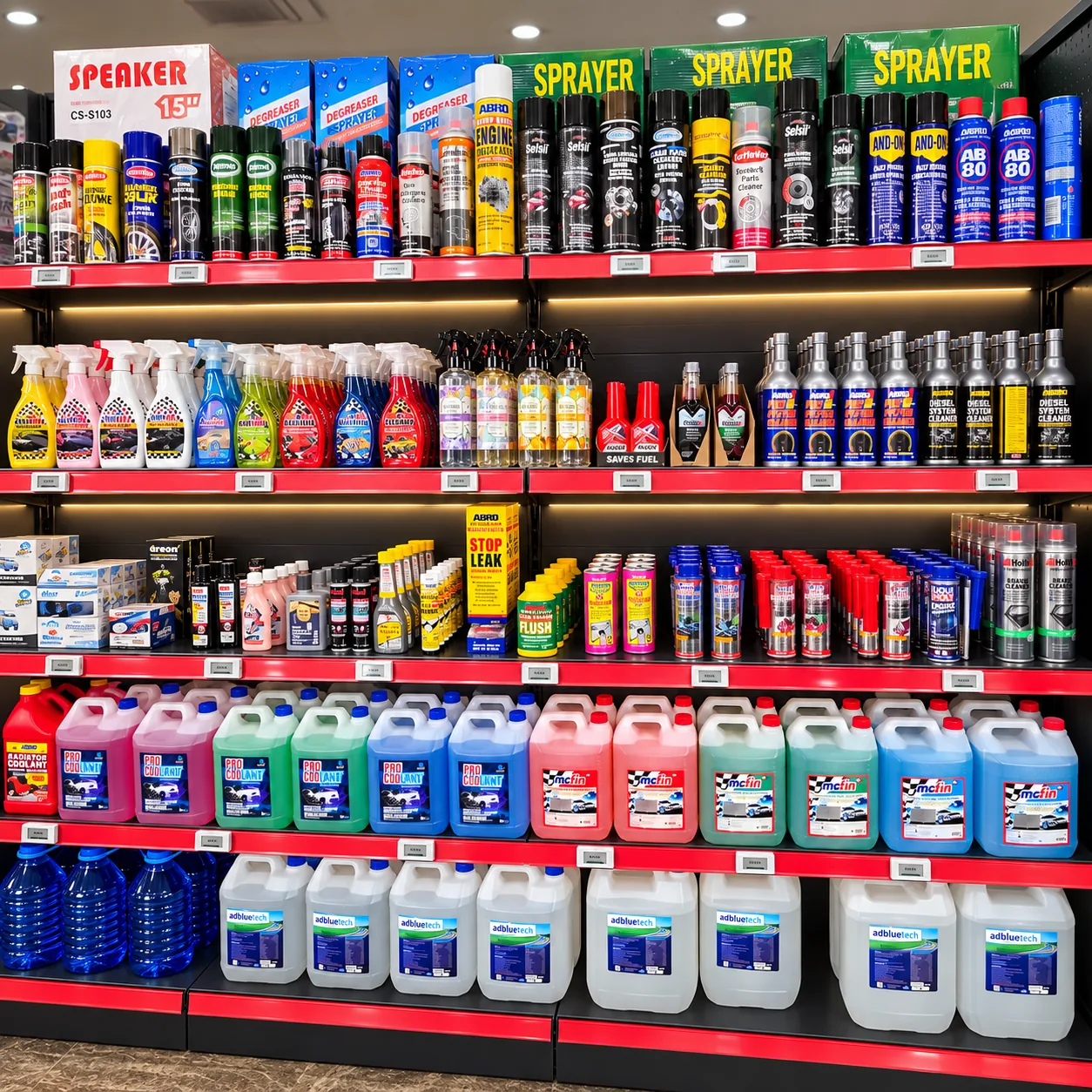Oto bakım ürünleri - Ali Edip Petrol market
